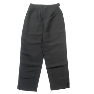 Lei Lei New With Tags 8 New With Tags 100% Silk Cocktail Pants Side Zipper Capri